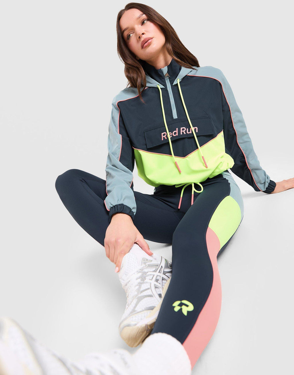 Azure Cropped Windbreaker