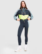 Azure Cropped Windbreaker