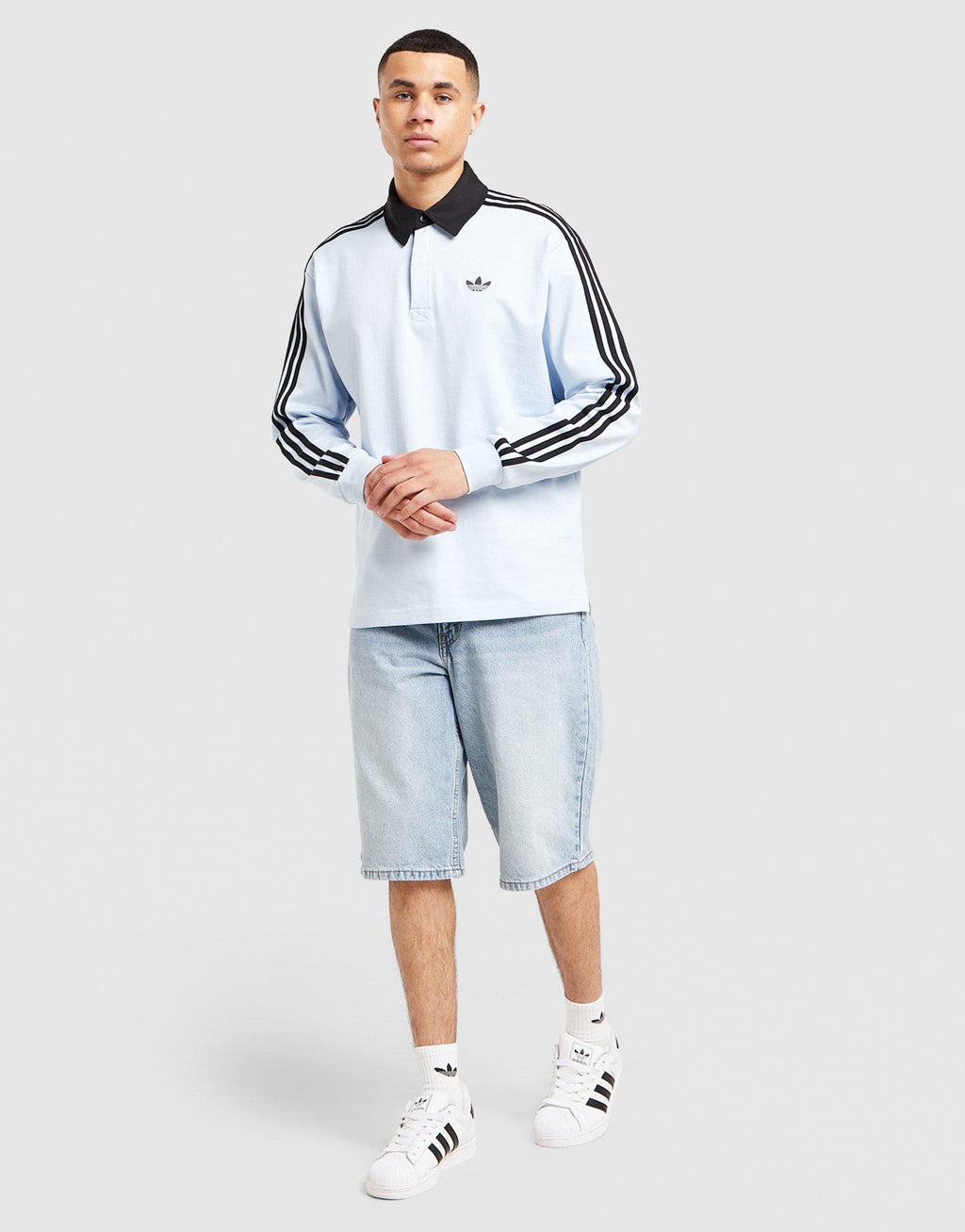 3-Stripes Rugby Polo Shirt