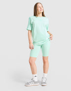 Girls' Badge of Sport Oversized T-Shirt Junior