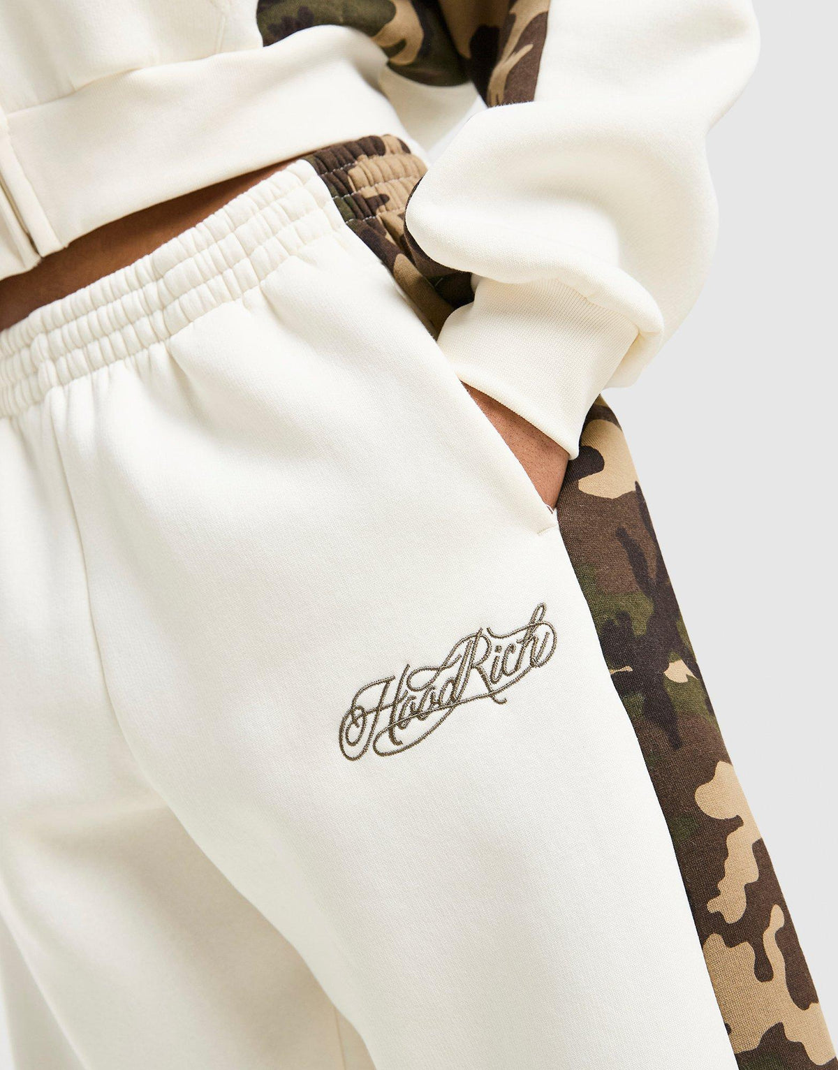 Field Camo Wide Leg Joggers