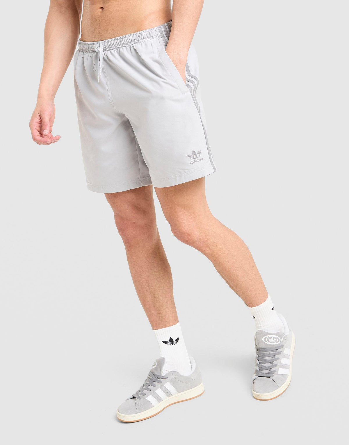 3-Stripes 8" Swim Shorts