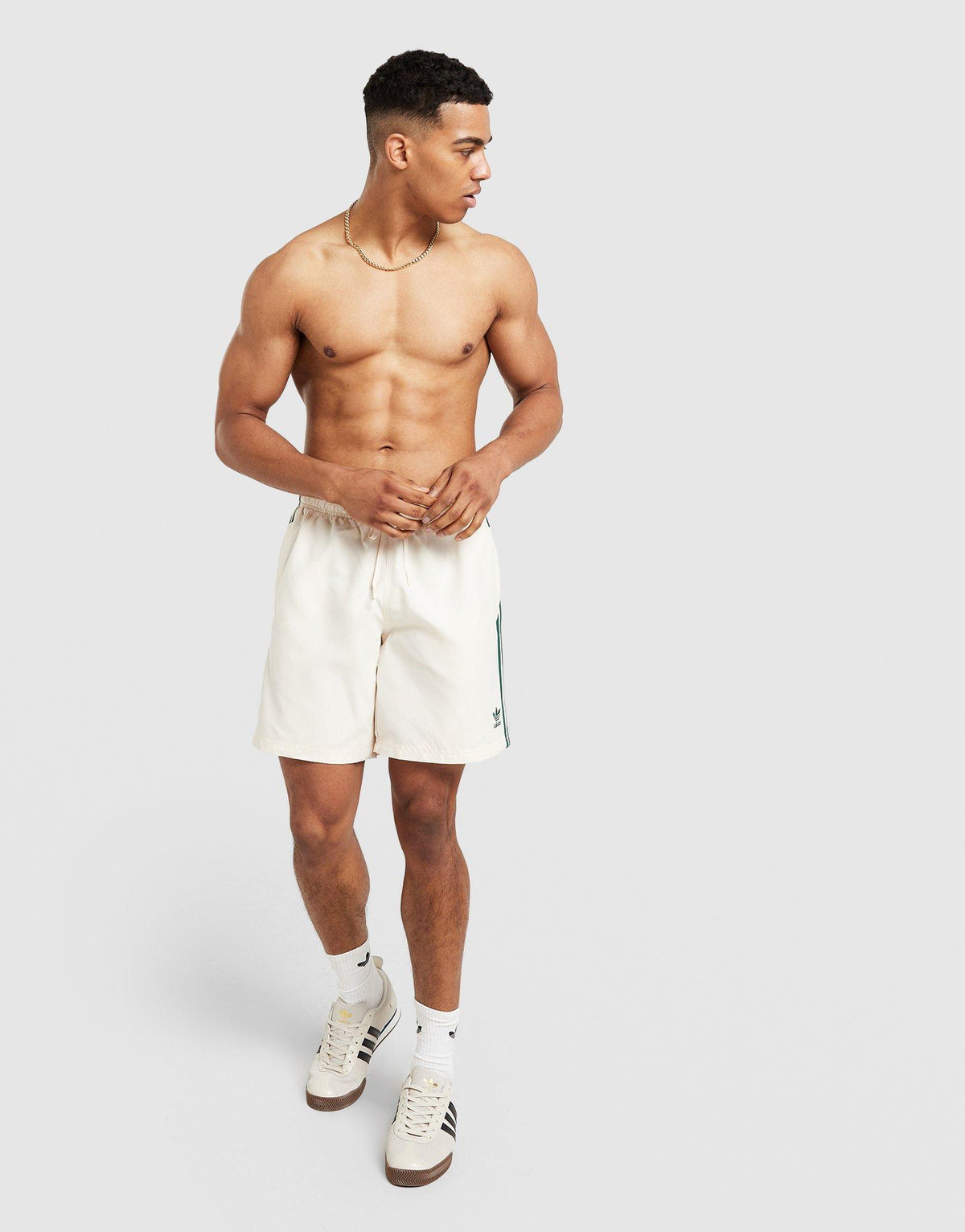 3-Stripes 8" Swim Shorts