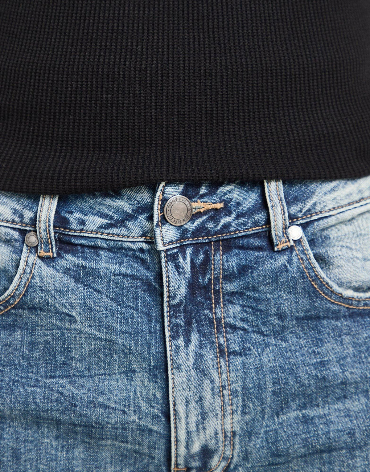 Omar Slim Ripped Jeans