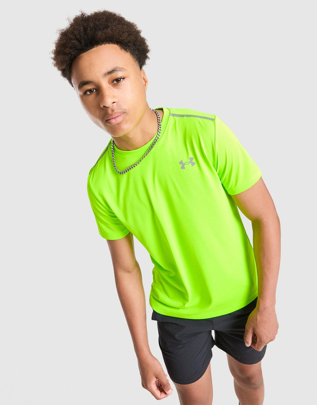 Tech Reflective Wordmark T-Shirt Junior