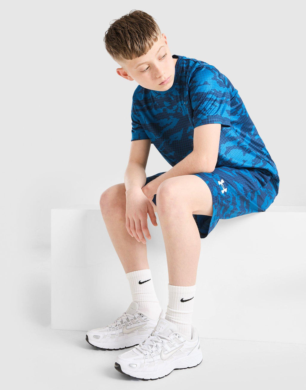 Camo All Over Print Shorts Junior