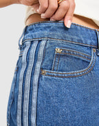 3-Stripes Denim Skirt