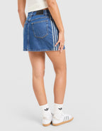 3-Stripes Denim Skirt