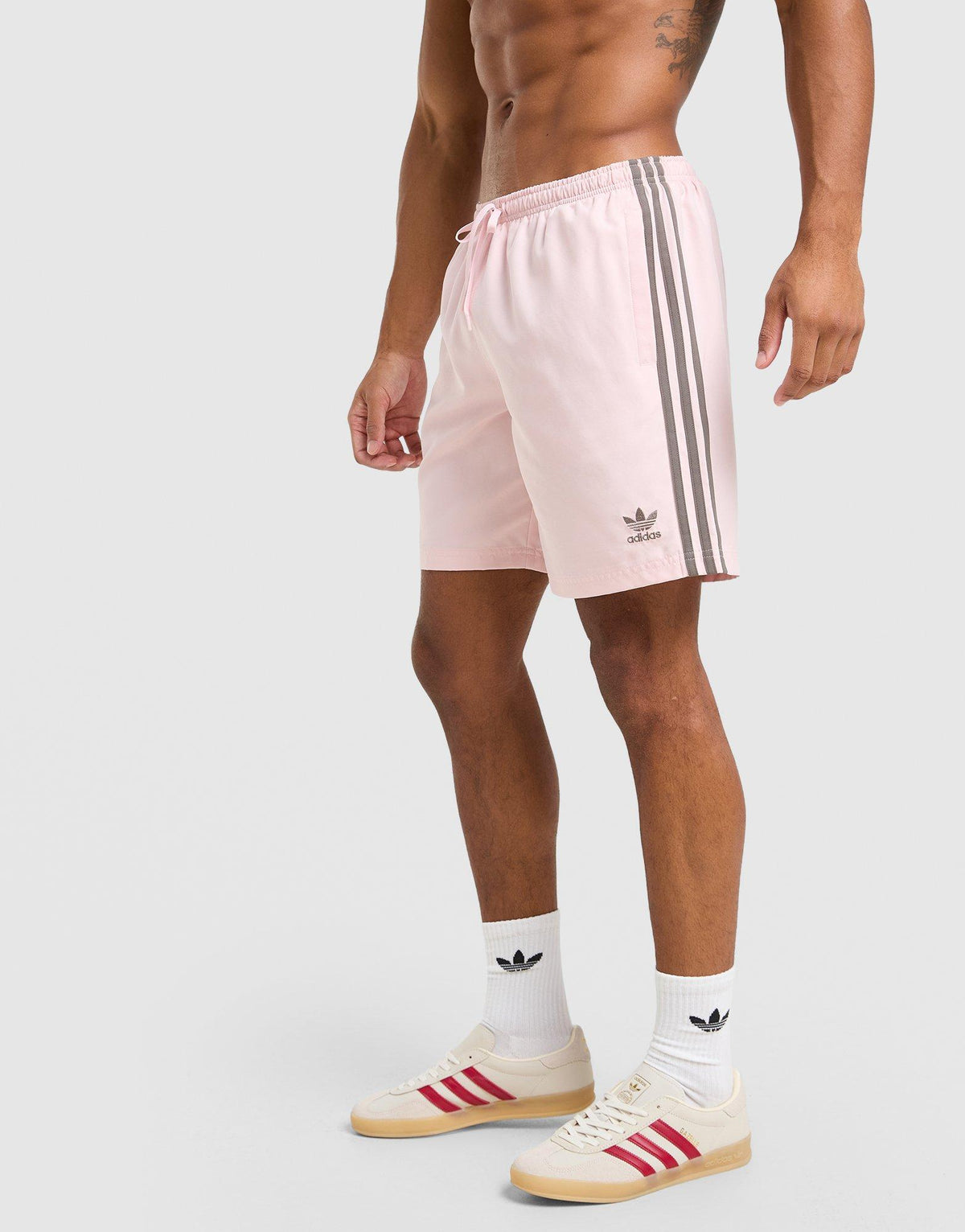 3-Stripes 8" Swim Shorts