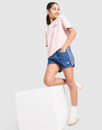 DENIM SPRINTER SHORTS
