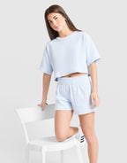 Girls' Waffle Shorts Junior