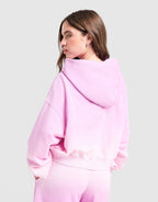 Phoenix Dip Dye Cropped Hoodie