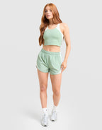 Running Tempo Crop Sports Bra