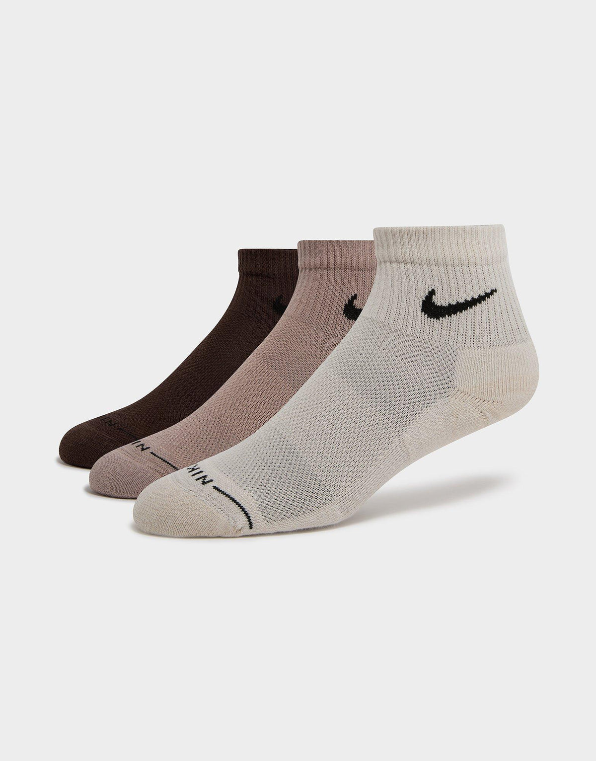 3-Pack Elevated 1/4 Socks