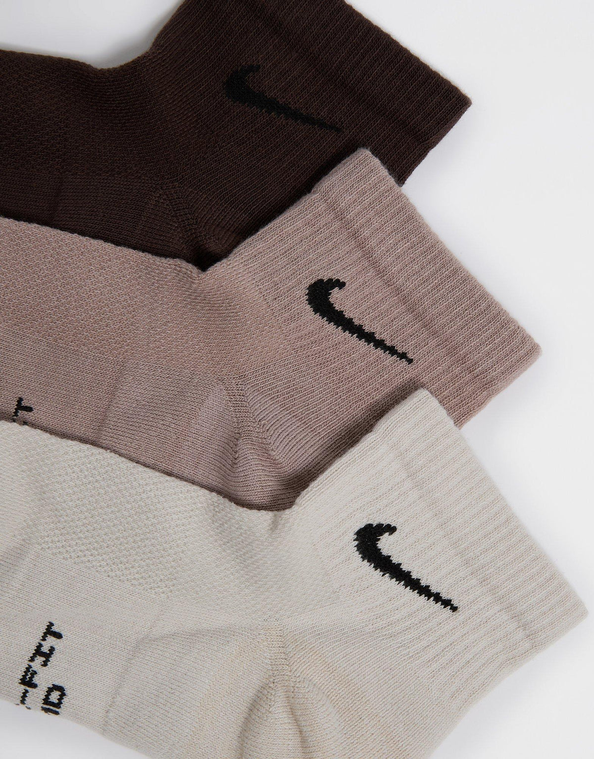 3-Pack Elevated 1/4 Socks