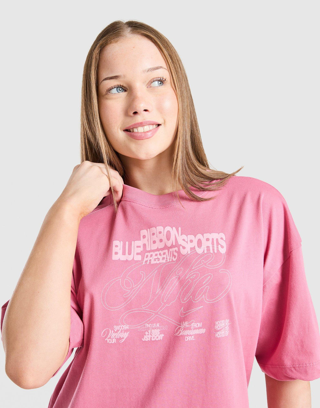 Girls' Graphic Oversized T-Shirt Junior
