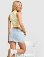 Denim Mini Skirt