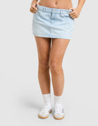 Denim Mini Skirt