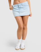 Denim Mini Skirt