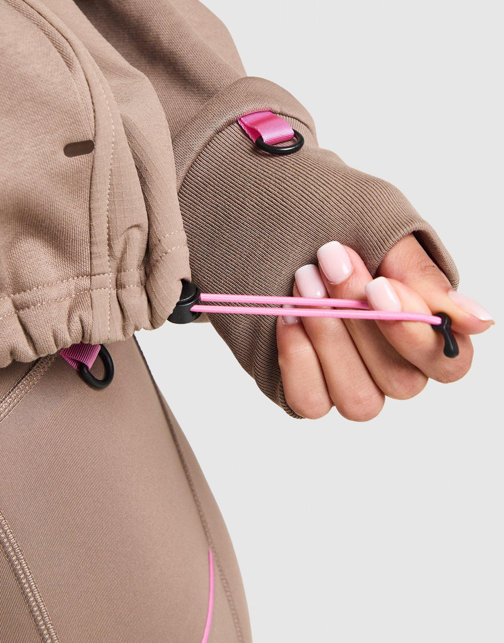 Grid Pocket Overhead Hoodie