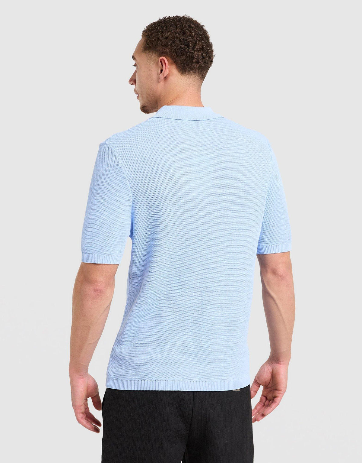 Knit Polo Shirt