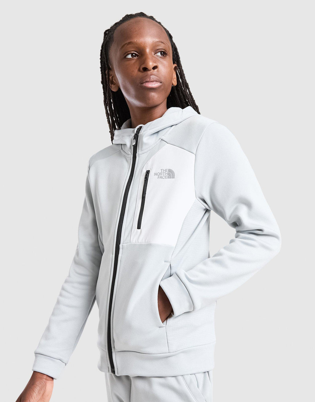 Performance Poly Full Zip Hoodie Junior