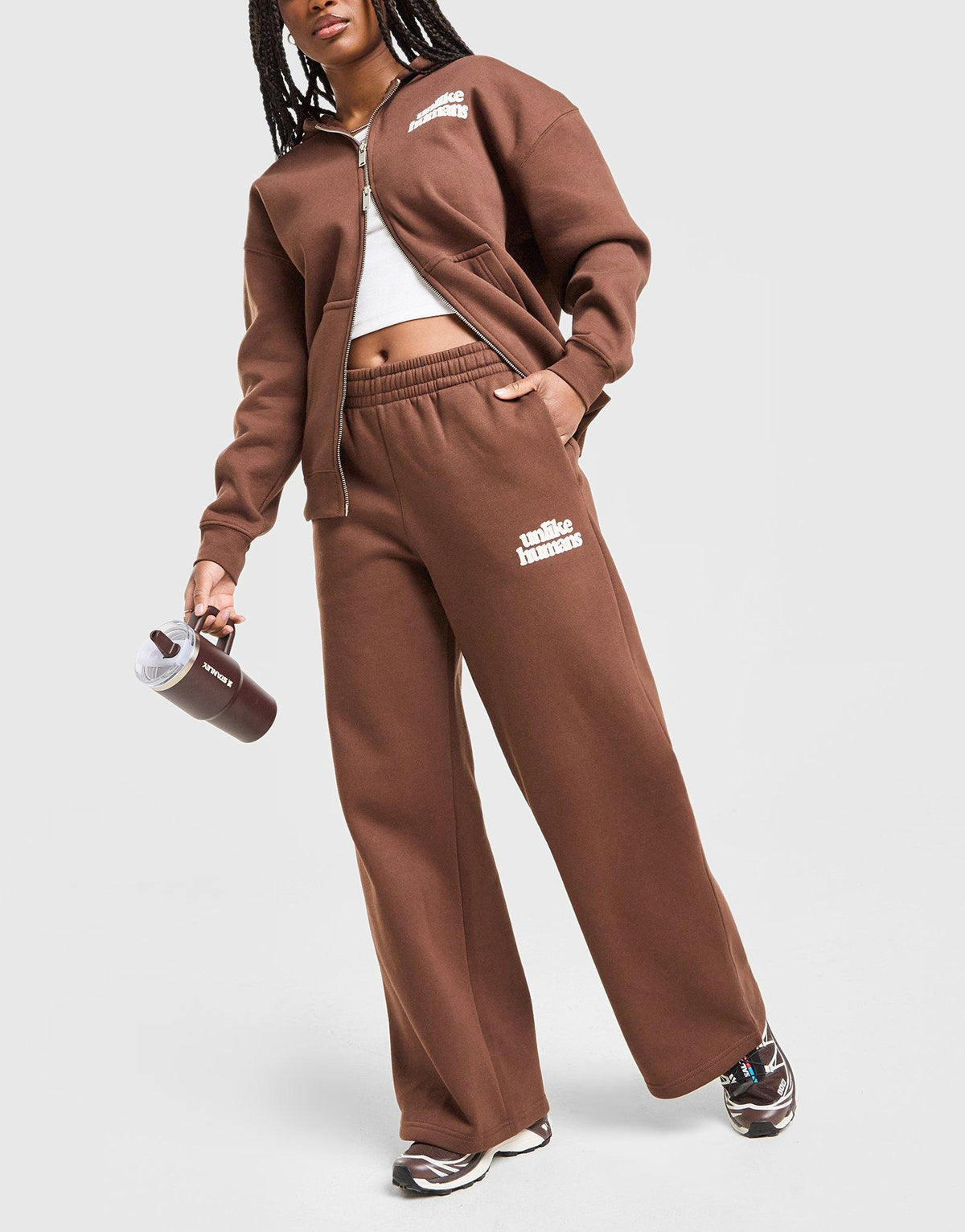 Bubble Wide Leg Joggers