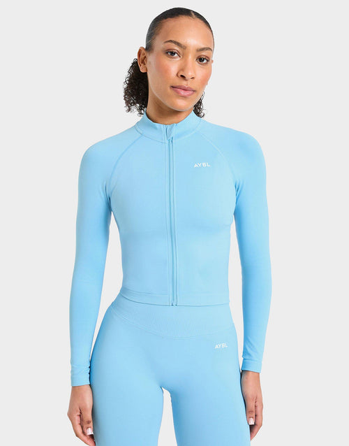 Enhance Full-Zip Track Top
