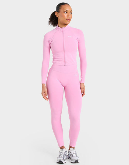 Enhance Full-Zip Track Top