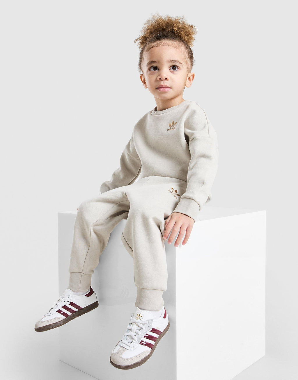 Trefoil Oversized Crew Tracksuit Infant