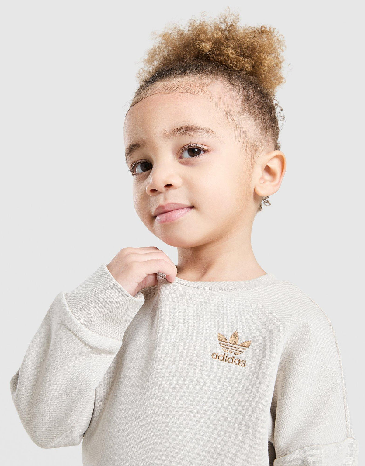 Trefoil Oversized Crew Tracksuit Infant