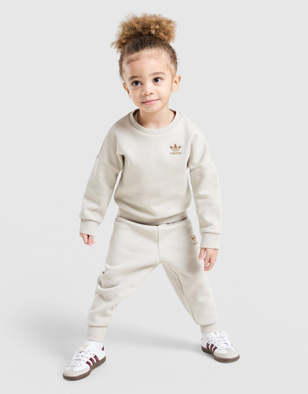 Trefoil Oversized Crew Tracksuit Infant