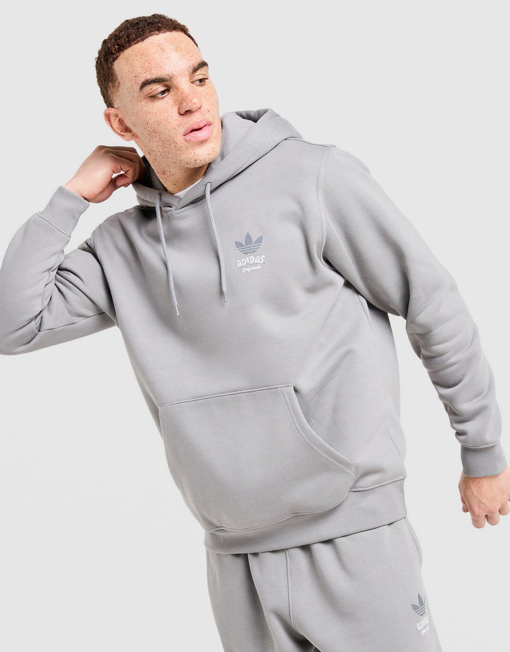 Trefoil Bubble Oversized Hoodie