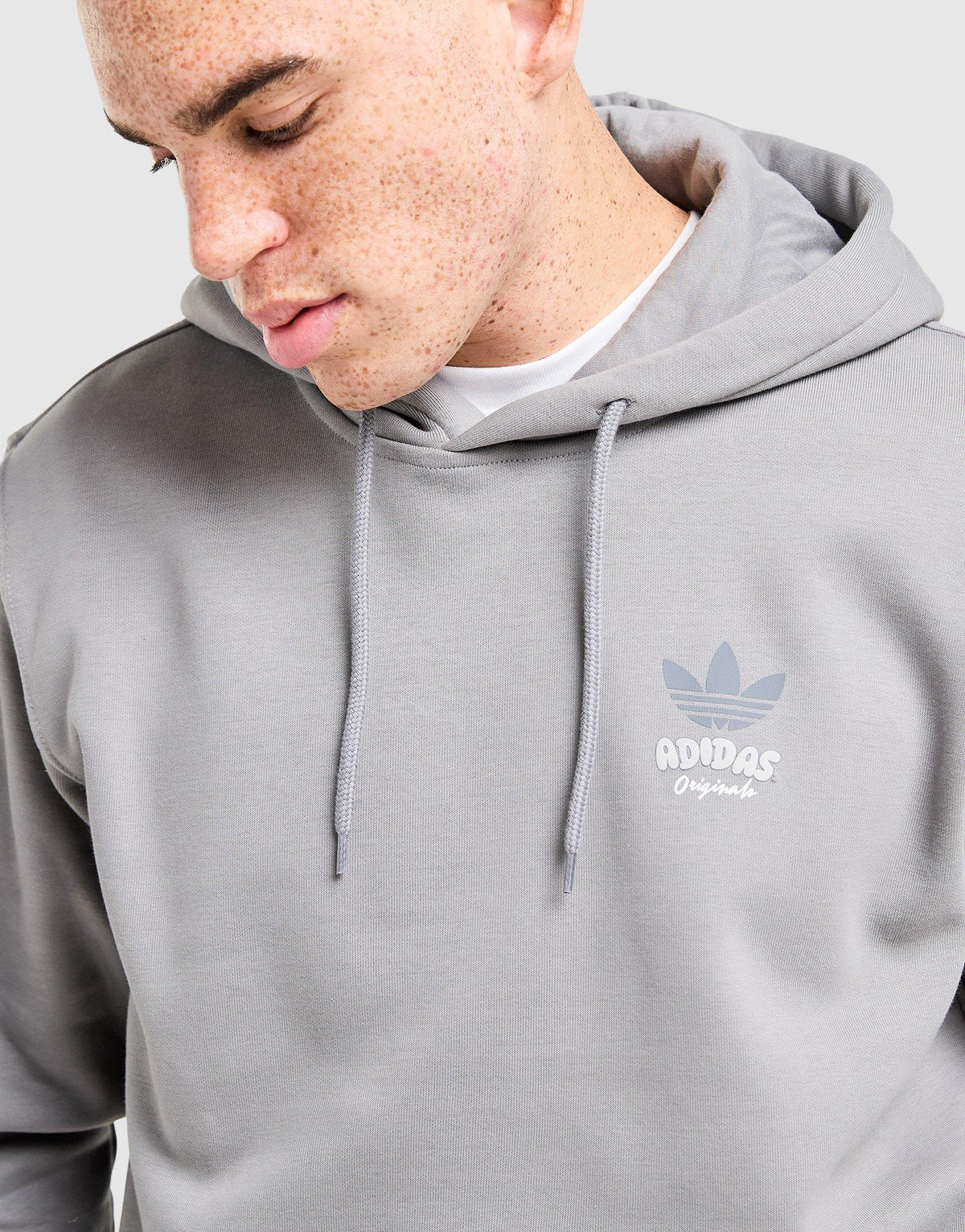 Trefoil Bubble Oversized Hoodie