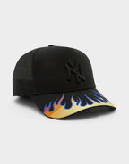 MLB New York Yankees Trucker Flame Cap