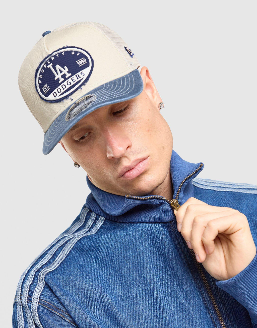 MLB LA Dodgers M-Crown 9FORTY Trucker Cap