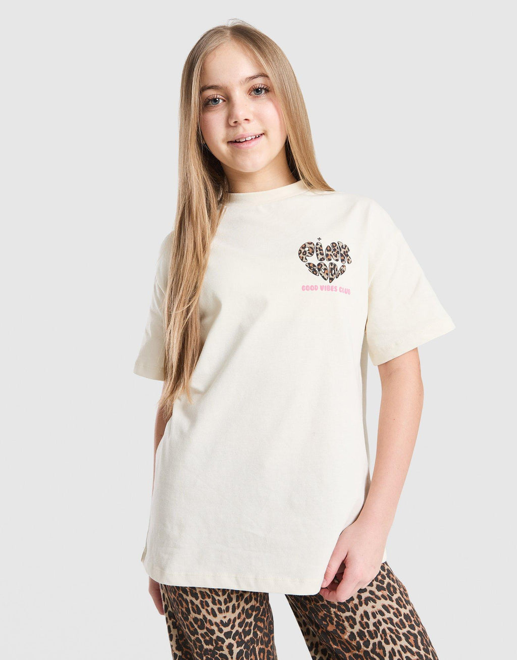 Girls' Leopard T-Shirt Junior