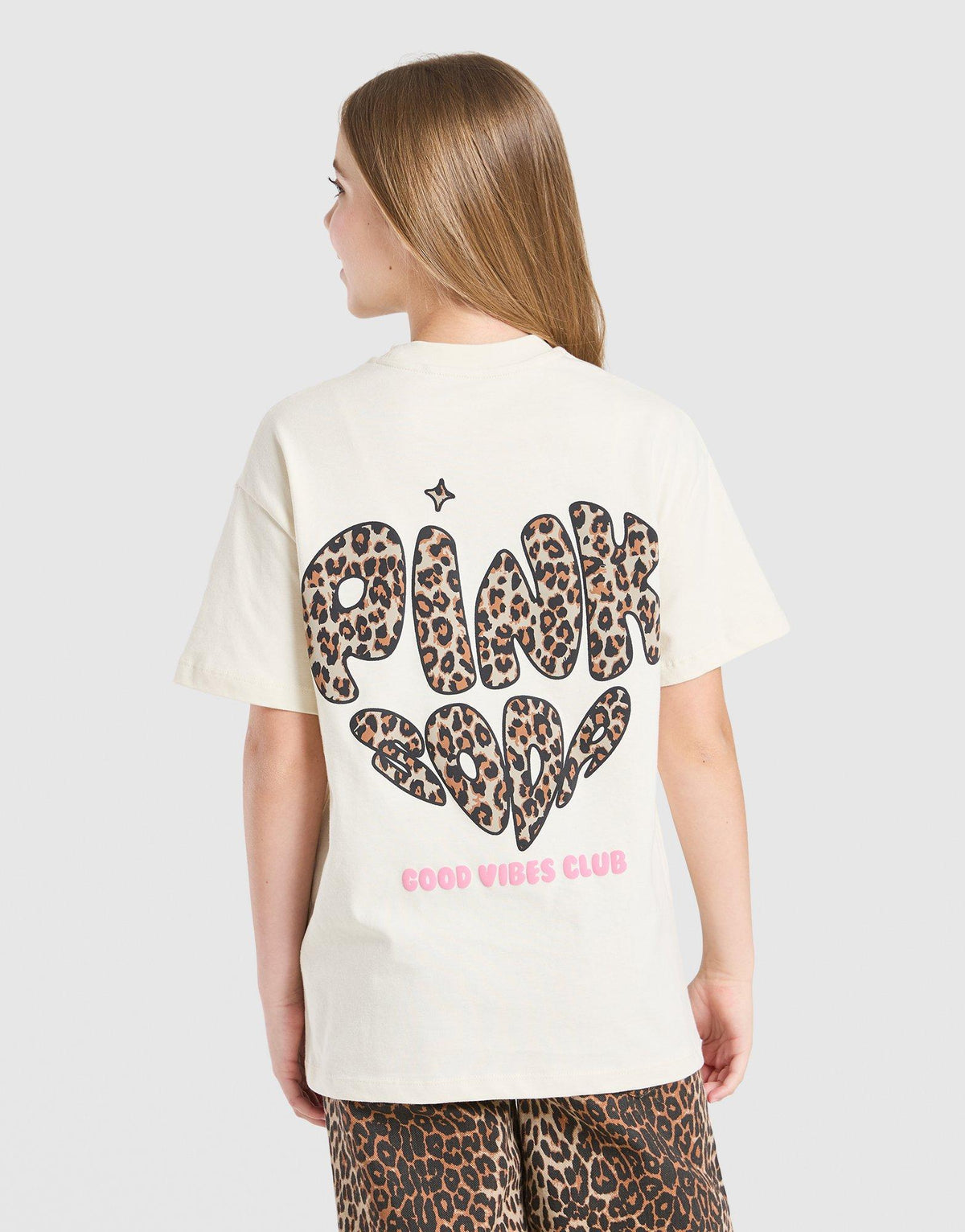 Girls' Leopard T-Shirt Junior