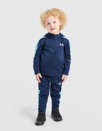 Poly Colour Block 1/4 Zip Tracksuit Infant