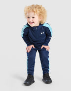 Poly Colour Block 1/4 Zip Tracksuit Infant