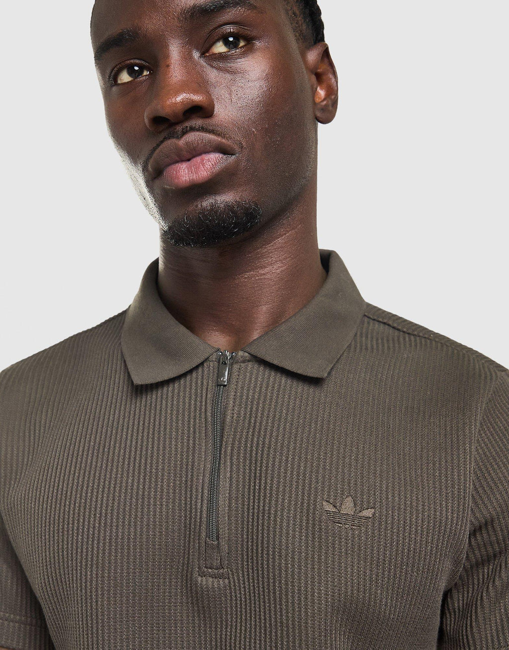 Waffle Polo Shirt