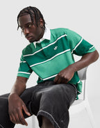 Striped Rugby Polo Shirt
