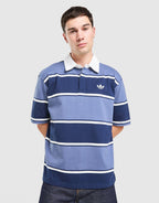 Striped Rugby Polo Shirt