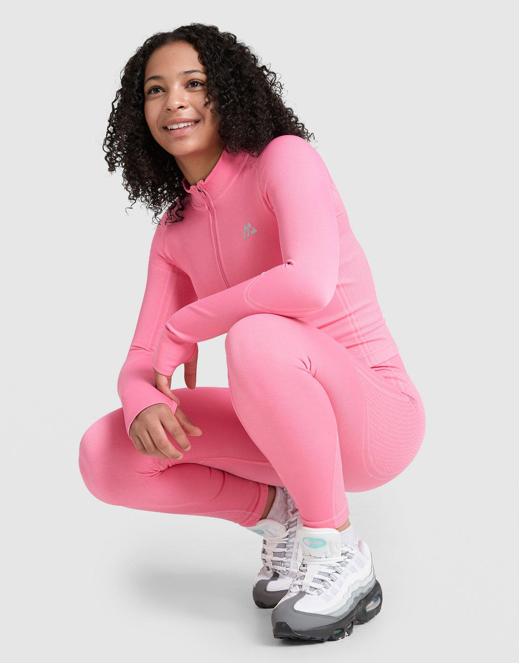 Girls' Harmony Seamless Full Zip Top Junior