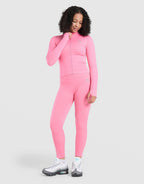 Girls' Harmony Seamless Full Zip Top Junior