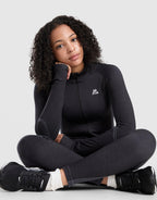 Girls' Harmony Seamless Full Zip Top Junior