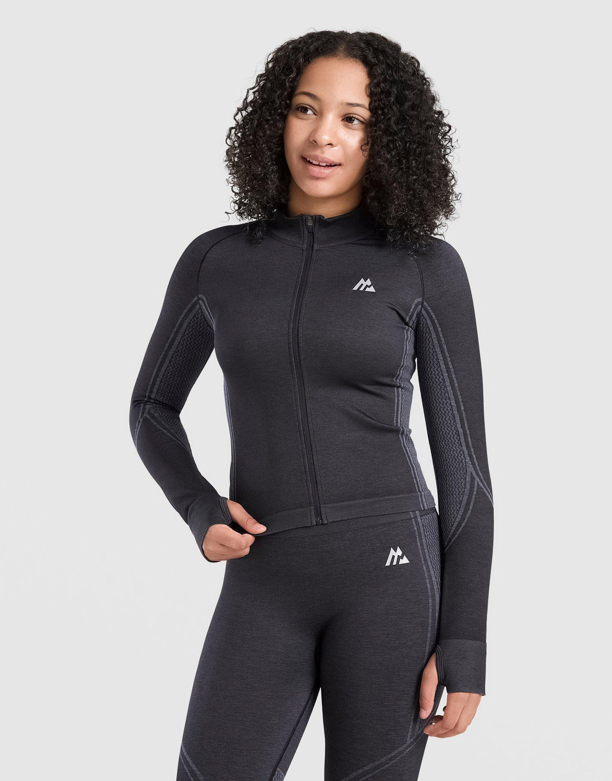 Girls' Harmony Seamless Full Zip Top Junior