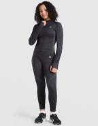 Girls' Harmony Seamless Full Zip Top Junior