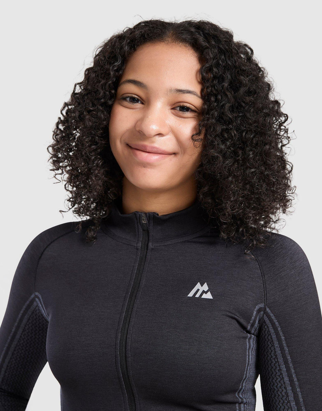 Girls' Harmony Seamless Full Zip Top Junior