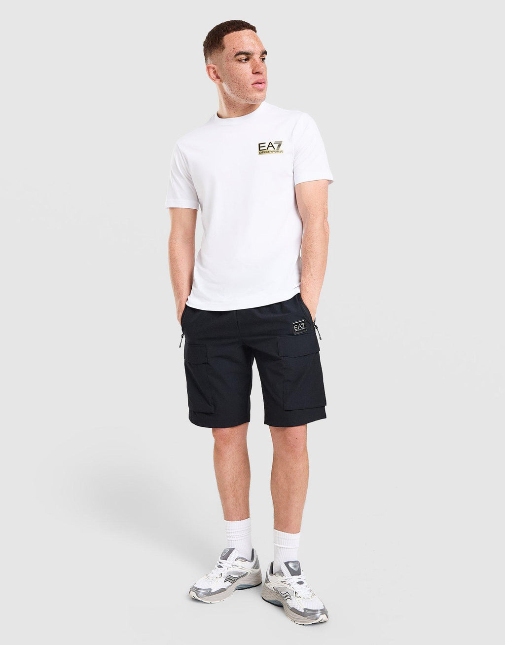 Back Vertical Logo T-Shirt